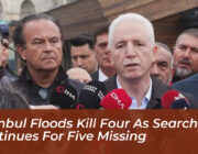 istanbul floods kill four as search continues for five missing Cxrf