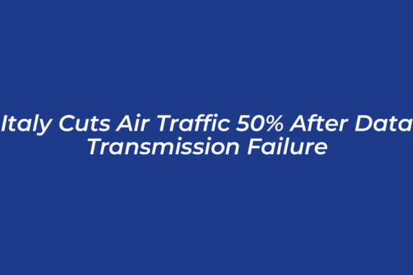 italy cuts air traffic 50 after data transmission failure q2u7