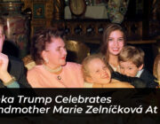 ivanka trump celebrates grandmother marie zelnickova at 100 WCJg