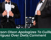 jackson olson apologizes to guillermo rodriguez over dwts comment RdCm