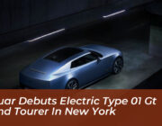 jaguar debuts electric type 01 gt grand tourer in new york OrVE