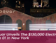jaguar unveils the 130000 electric type 01 in new york OmQ0