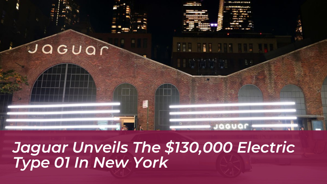 jaguar unveils the 130000 electric type 01 in new york OmQ0