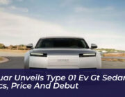 jaguar unveils type 01 ev gt sedan specs price and debut qBwY