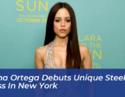 jenna ortega debuts unique steel rod dress in new york LW0p