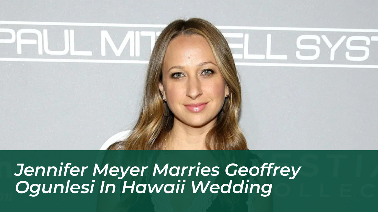 jennifer meyer marries geoffrey ogunlesi in hawaii wedding 43j3