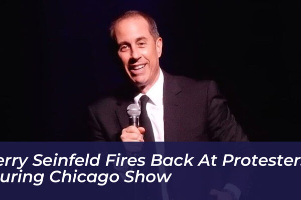jerry seinfeld fires back at protesters during chicago show yEB2
