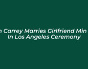 jim carrey marries girlfriend min ah in los angeles ceremony Uvjw