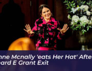 joanne mcnally eats her hat after richard e grant exit rolM
