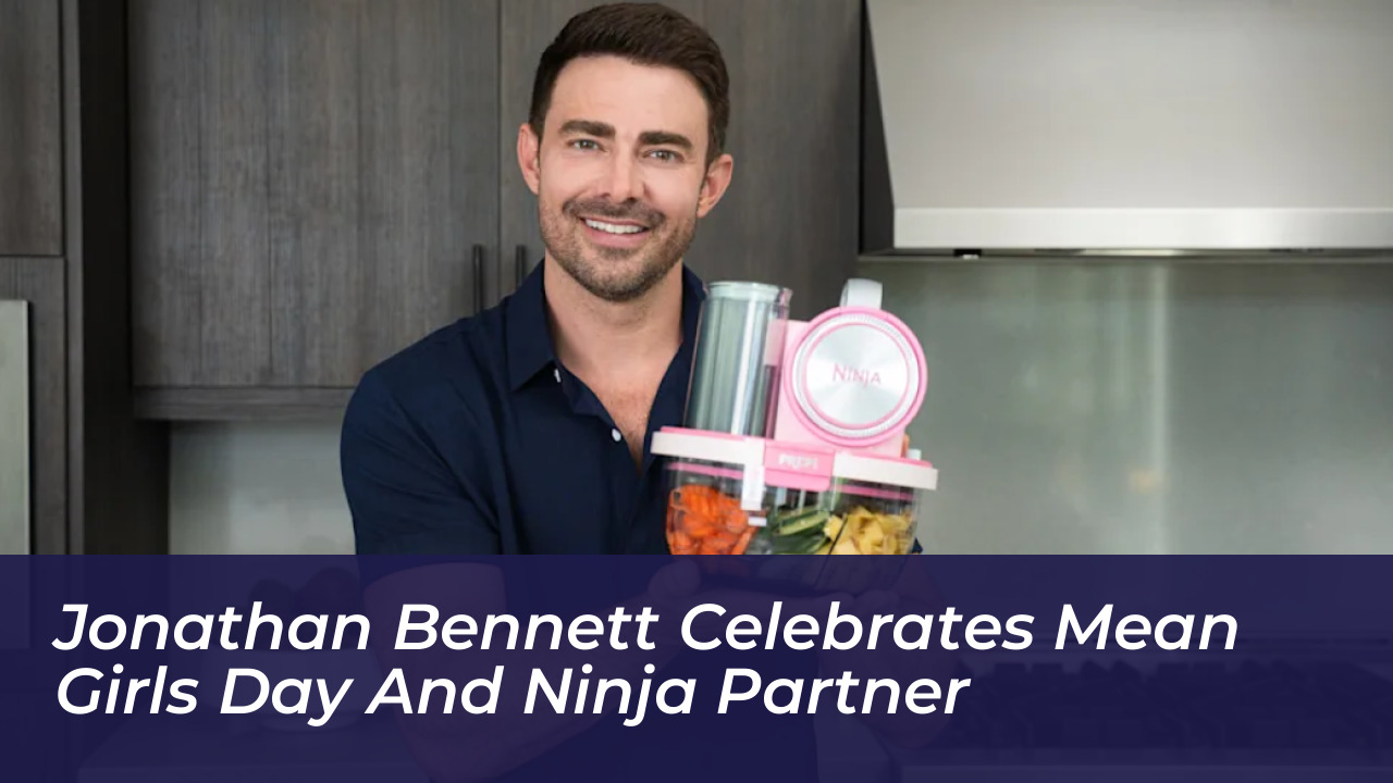 jonathan bennett celebrates mean girls day and ninja partner cQQ7