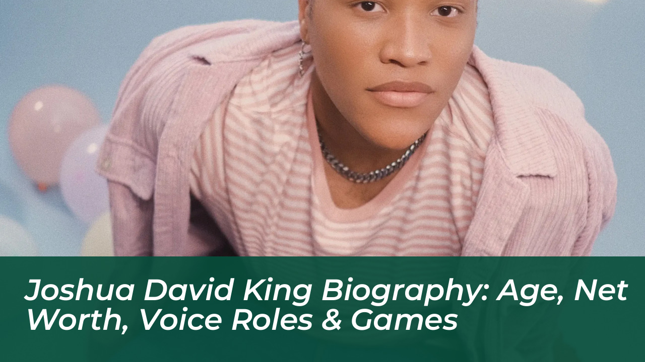 joshua david king biography age net worth voice roles games FZDH
