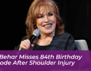 joy behar misses 84th birthday episode after shoulder injury gTge