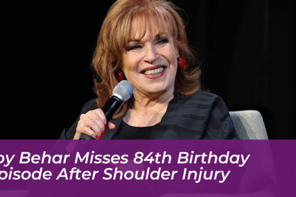 joy behar misses 84th birthday episode after shoulder injury gTge