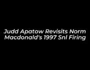 judd apatow revisits norm macdonalds 1997 snl firing DXd7