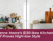 julianne moores 130 ikea kitchen shelf proves high low style Btpi