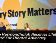 julie hesmondhalgh receives lifetime award for theatre advocacy lXIW