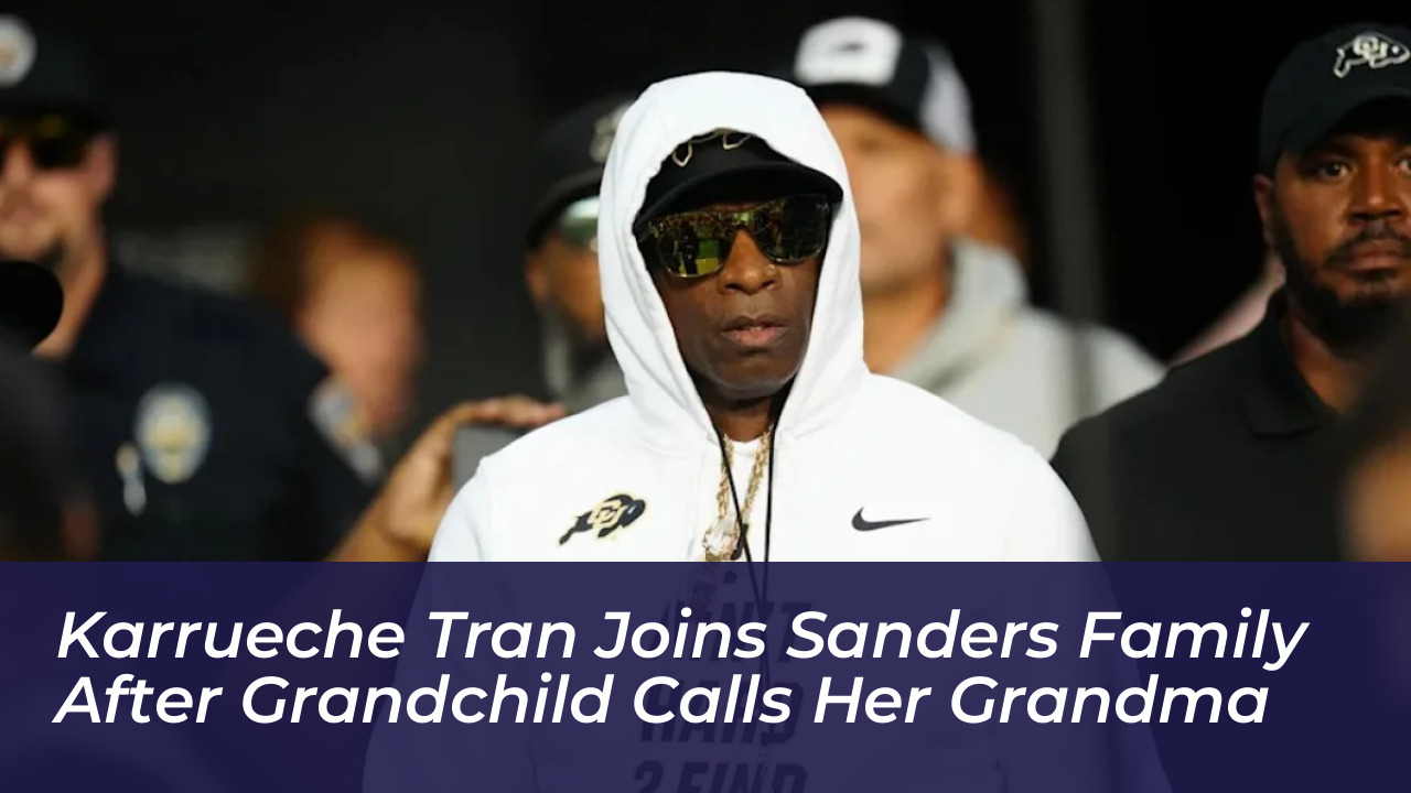 karrueche tran joins sanders family after grandchild calls her grandma zfbd