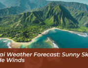kauai weather forecast sunny skies trade winds FfbO