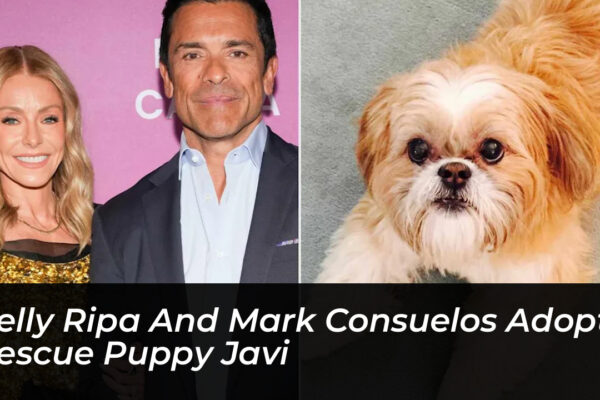 kelly ripa and mark consuelos adopt rescue puppy javi khkl