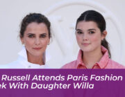 keri russell attends paris fashion week with daughter willa B1CV