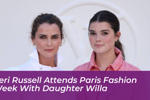 keri russell attends paris fashion week with daughter willa B1CV