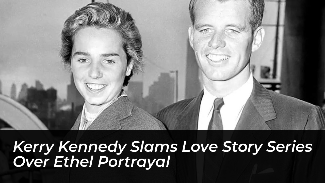 kerry kennedy slams love story series over ethel portrayal B12D