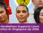 kim kardashian supports lewis hamilton at singapore gp 2026 0RMw