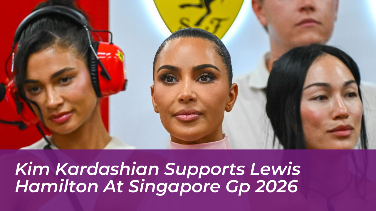 kim kardashian supports lewis hamilton at singapore gp 2026 0RMw