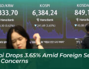 kospi drops 3 65 amid foreign selloff ai concerns Qq3u