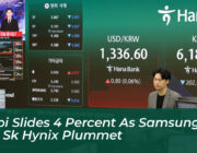 kospi slides 4 percent as samsung and sk hynix plummet ZkgE