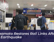 kumamoto restores rail links after july earthquake QMdO