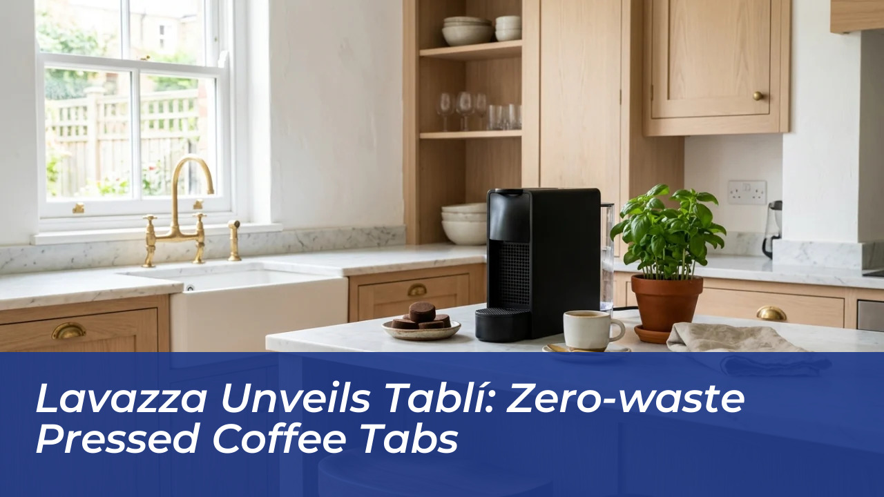 lavazza unveils tabli zero waste pressed coffee tabs 2oUt