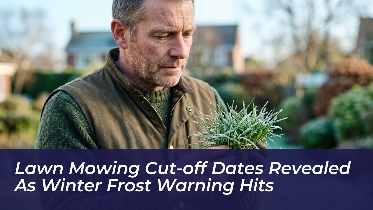 lawn mowing cut off dates revealed as winter frost warning hits EEjp