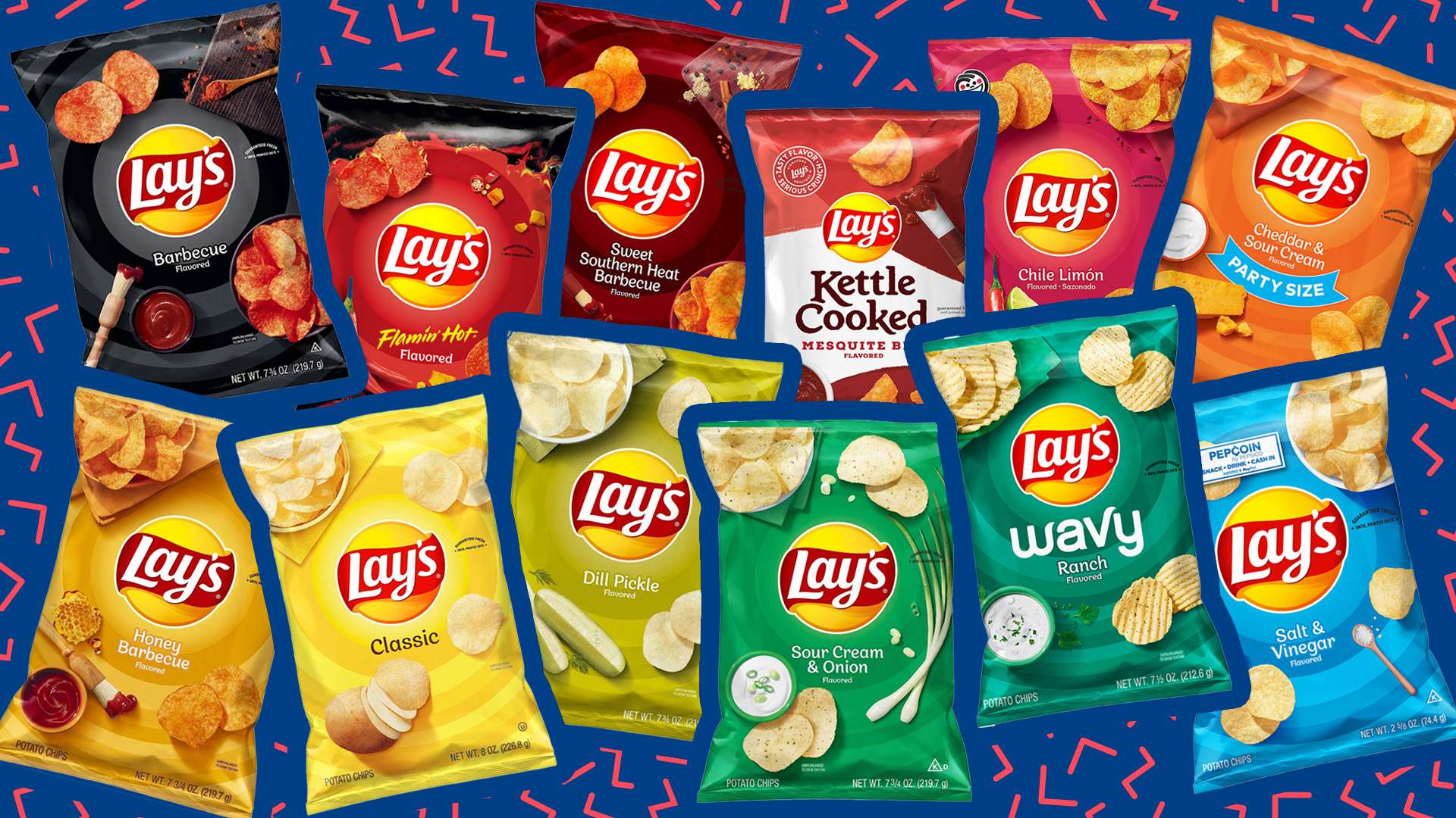 Lay's Launches Five Thanksgiving Inspired Chip Flavors 2026 4 Lays Potato Chips Holiday Flavors Packaging