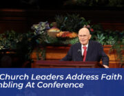lds church leaders address faith and gambling at conference IW35