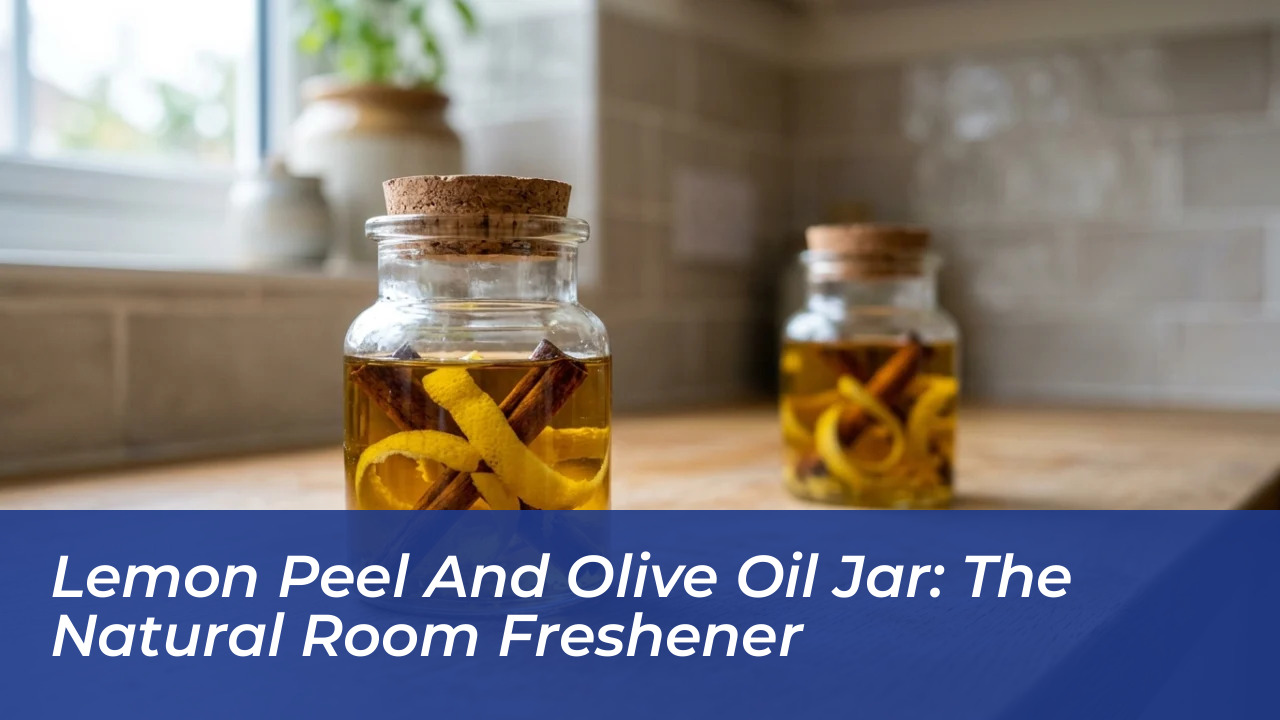 lemon peel and olive oil jar the natural room freshener 0KZh