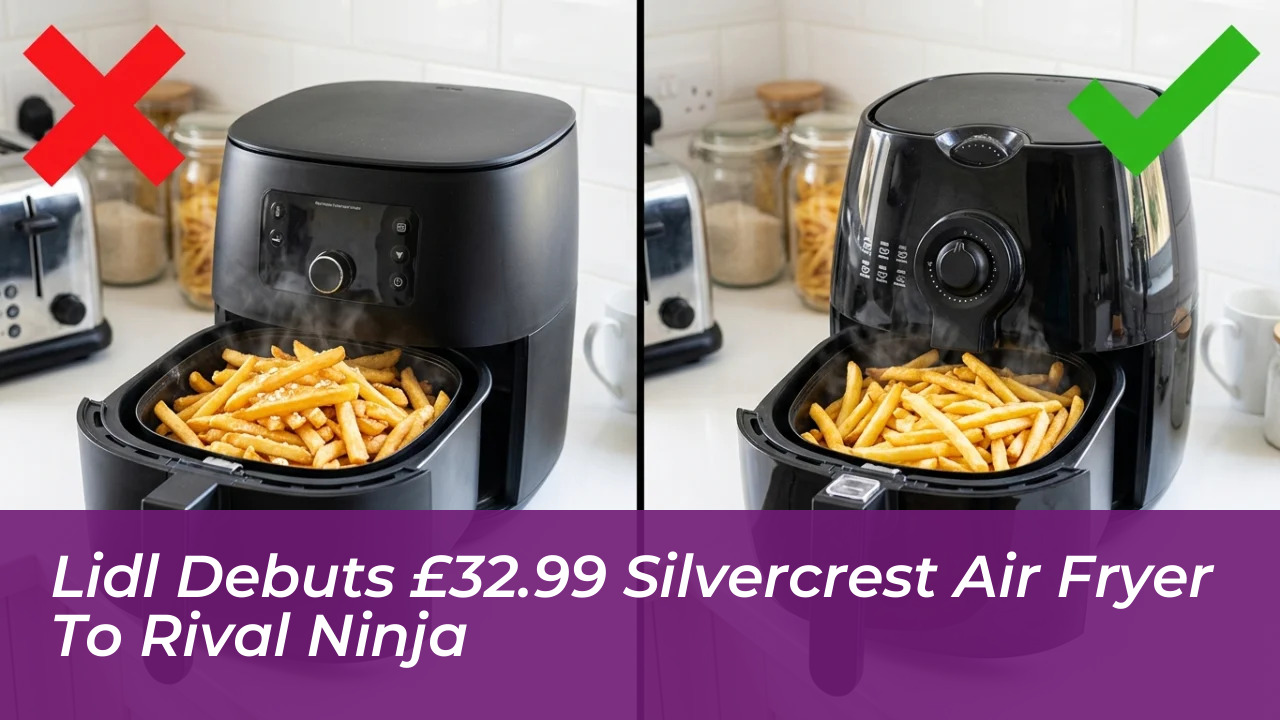 lidl debuts 32 99 silvercrest air fryer to rival ninja EewA
