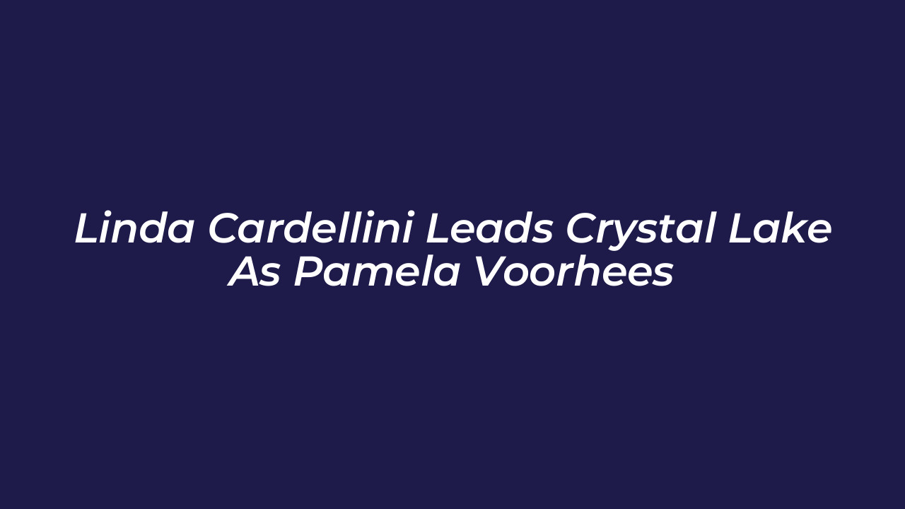 linda cardellini leads crystal lake as pamela voorhees h3hD