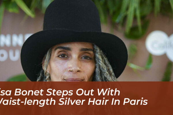 lisa bonet steps out with waist length silver hair in paris Ankh