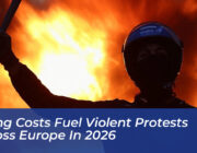 living costs fuel violent protests across europe in 2026 FduV