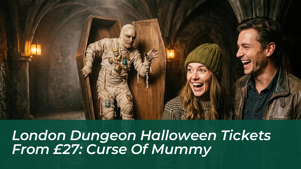 london dungeon halloween tickets from 27 curse of mummy 3QsY