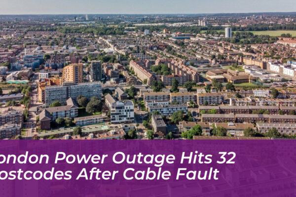 london power outage hits 32 postcodes after cable fault Uas1