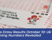lotto draw results october 10 uk winning numbers revealed CQgn