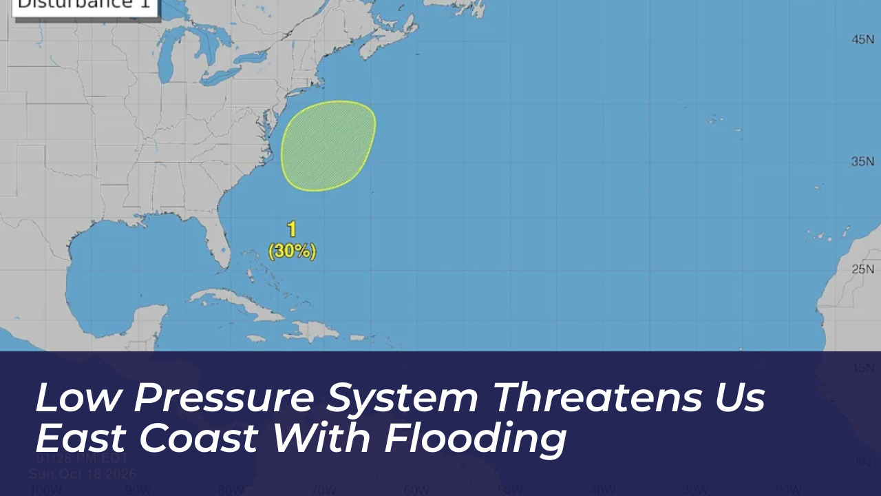 low pressure system threatens us east coast with flooding 3tMp