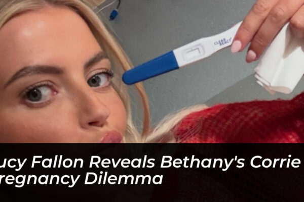 lucy fallon reveals bethanys corrie pregnancy dilemma Bk47