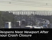 m4 reopens near newport after six hour crash closure oJRZ