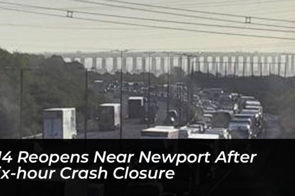 m4 reopens near newport after six hour crash closure oJRZ