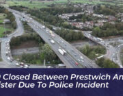m60 closed between prestwich and simister due to police incident DN8D