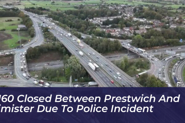 m60 closed between prestwich and simister due to police incident DN8D