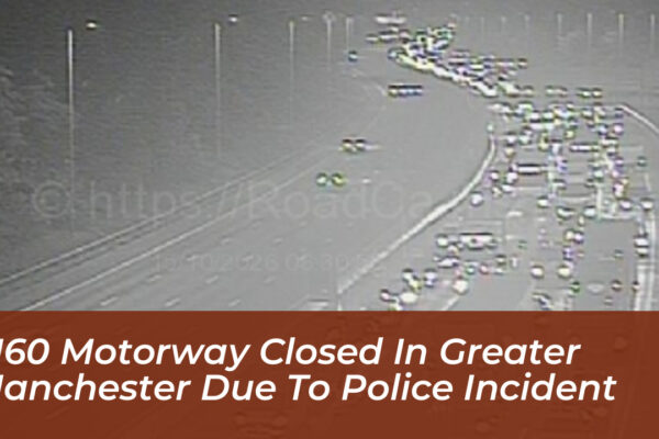 m60 motorway closed in greater manchester due to police incident 4qdI